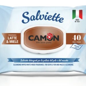 Camon Cleaning Wipes with Milk and Honey 40 pc