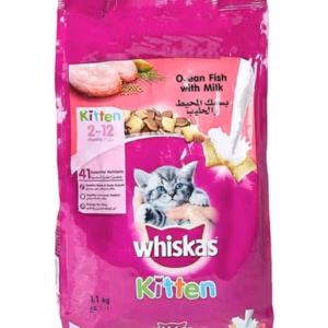 Whiskas Kitten Ocean Fish with Milk 1.1Kg