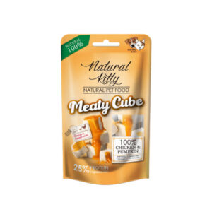Natural Kitty Meaty Cube Chicken & Pumpkin 60g