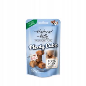 Natural Kitty Meaty Cube With Tuna 60g