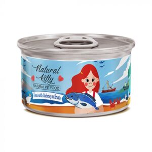 Natural Kitty Tuna with Anchovy in broth 80g