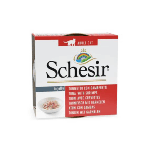 Schesir Tuna with Shrimp in jelly Adult Cat Wet Food 85 g