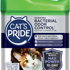 Cat's Pride Max Power Scented Bacterial Odor Control 6.8kg