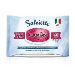 Camon Cleaning Wipes Rose Perfume, 40 pcs