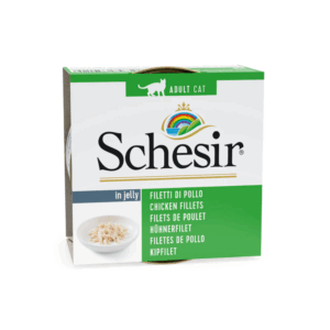 Schesir Cat Chicken Fillets in Jelly 85g