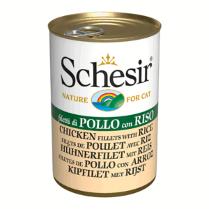 Schesir Cat with Chicken Fillets 140g