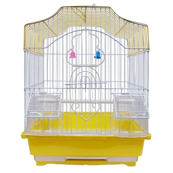 Metal Cage with Top Roof for Bird