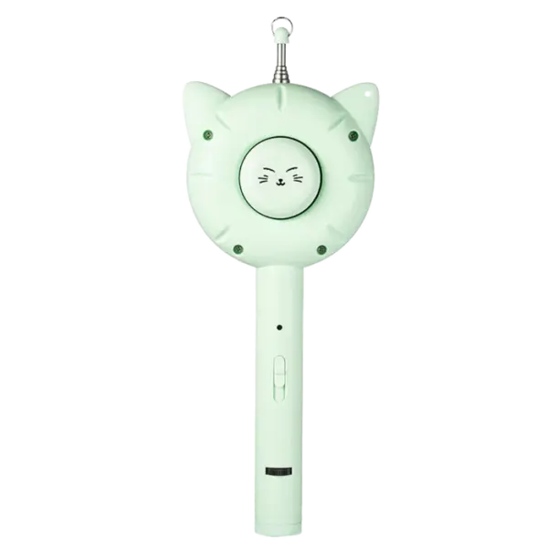 Brush Self Cleaning Grooming with Stick Retractable with Bell & Light Cat & Dog - Image 2