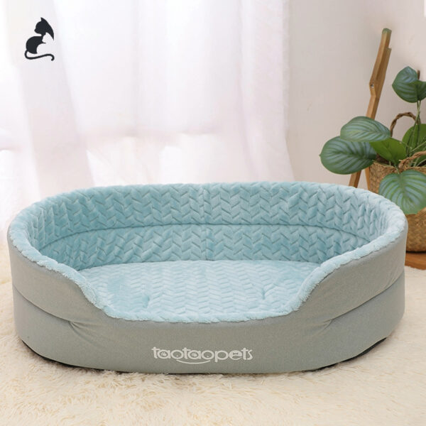 Sponge Round Bed for Cat & Dog