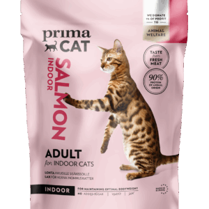 PrimaCat Salmon Adult Indoor Cat Dry Food 1.4 kg