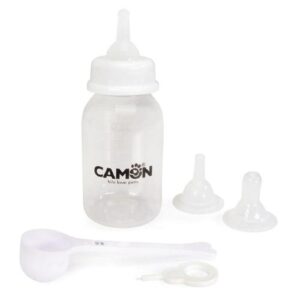 Camon Nursing kit with Measuring Spoon and Teat Piercing Needle For Cat & Dog