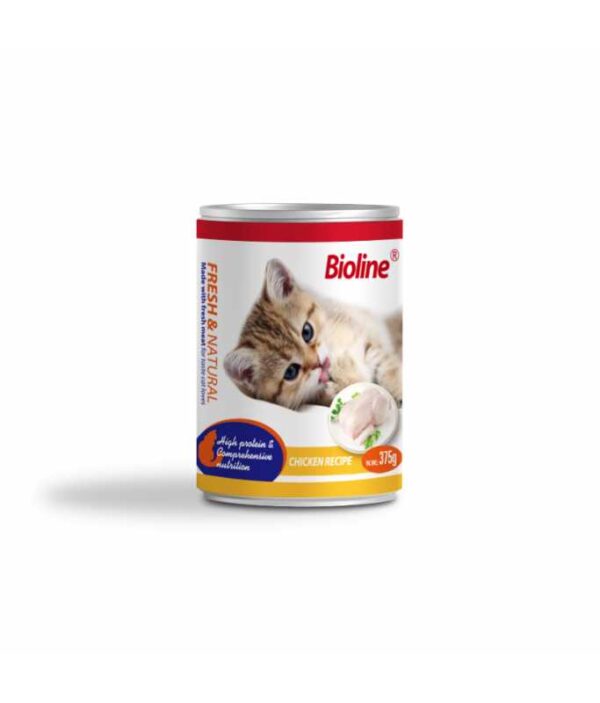 Bioline Cat Chicken Meat Recipe 375g