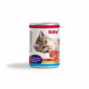 Bioline Cat Beef & Vegetable Recipe 375 g