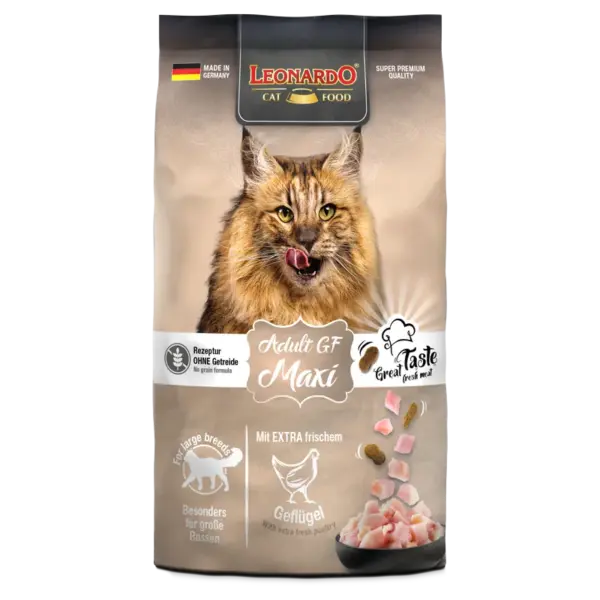 Leonardo Grain Free With Poultry Adult Cat Dry Food 300g