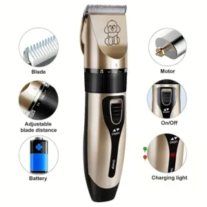 Pet Grooming Hair Clipper Kit