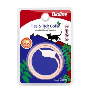 Bioline Protection Collar Flea & Tick Orange Flavor For Cat 35cm