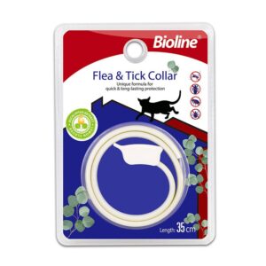 Bioline Protection Collar Flea & Tick Limon Flavor For Cat 35cm