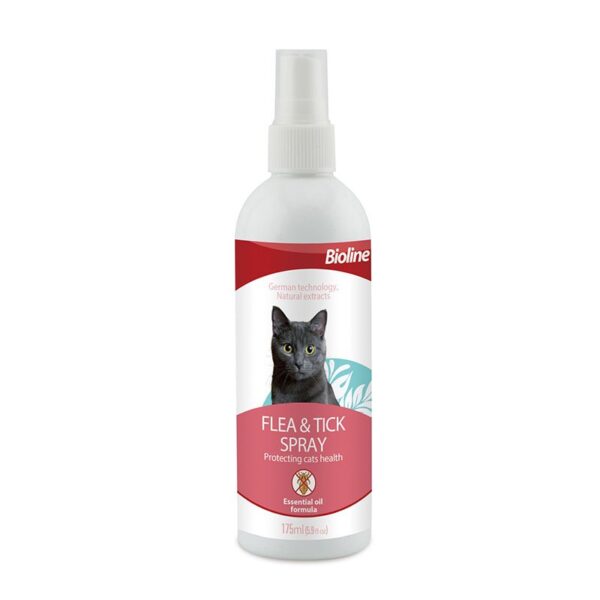 Bioline Spray Flea &Tick for Cat 175ml