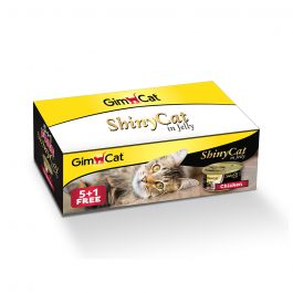 GimCat Shiny Chicken in Jelly 5+1*70g