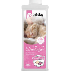Petclay Cat Litter Deodorizer Baby Powder for Cat 500g