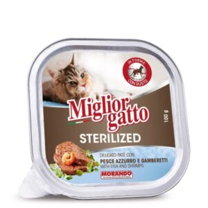 Miglior Gatto Sterilized with Fish & Shrimps 100g