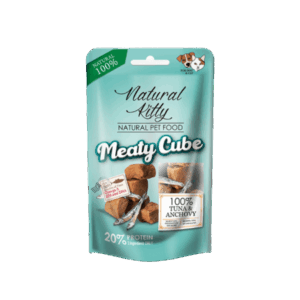 Natural Kitty Meaty Cube Tuna & Anchovy 60g