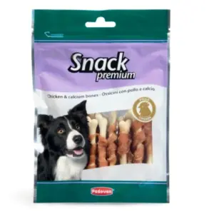 Padovan Dog Snack Premium Chicken & Calcium Bones 100g