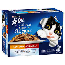 Purina Felix Doubly Delicious Meat Selection In Jelly 12pcs*85g