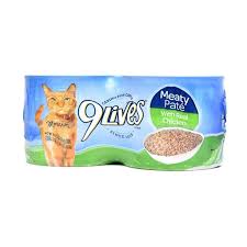 9 Lives Meaty Pate with Real Chicken, case of 4 - 150g
