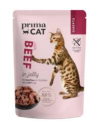 PrimaCat Beef in gravy 85g