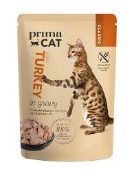 Prima Cat Turkey in gravy 85g