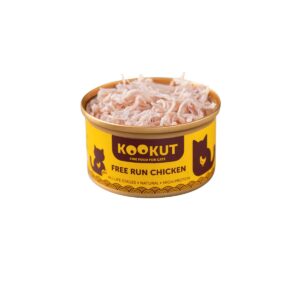 Kookut Cat Free Run Chicken Wet Food For All Ages 70g