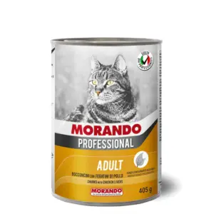 Morando Professional Adult Chunks with Chicken & Turkey 400g