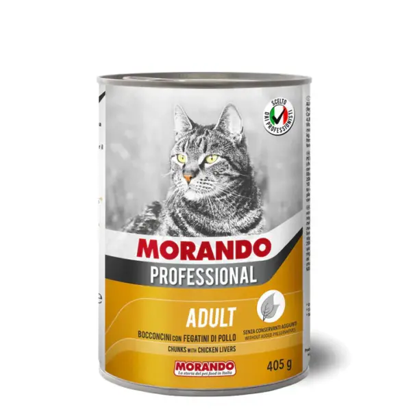 Morando Professional Adult Chunks with Chicken & Turkey 400g