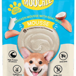 Moochie Dog Chicken Mousse with Goat Milk 70g