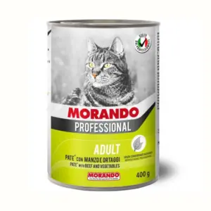 Morando Professional Adult Pate with Beef & Vegetables 400g
