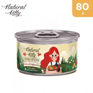 Natural kitty Chicken with Pumpkin in Broth 80g