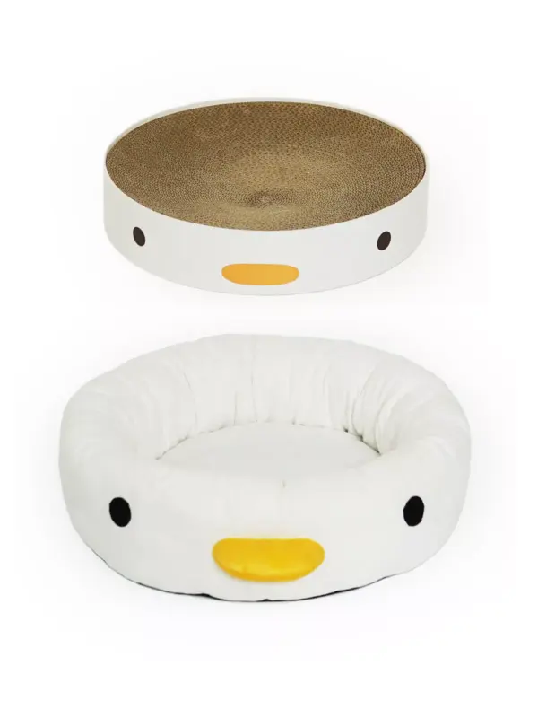 Round Bed with Scratch Board & pillow - Image 2
