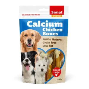 Sanal Calcium Chicken Bones, 80g