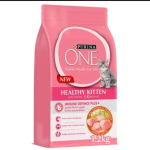 Purina One Healthy Kitten with Chicken 1.2kg
