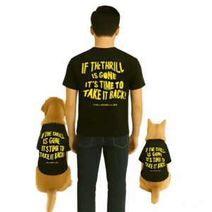 Thrill Club T-Shirt For Cat & Dog