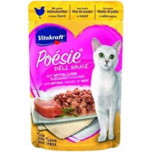 Vitakraft Poesie Deli Sauce Chicken In Sauce 85g